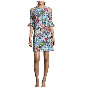 Nicole Miller New York Floral Print Shift Dress